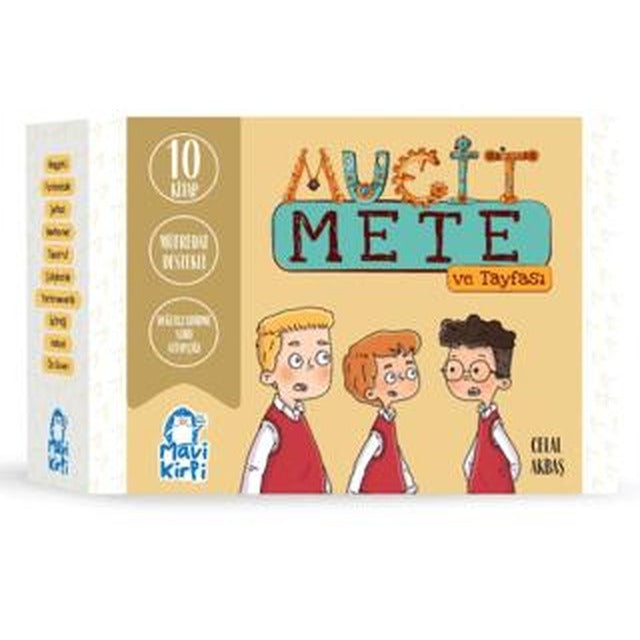 Mucit Mete ve Tayfası 3. Sınıf Hikaye Seti (10 Kitap Takım)