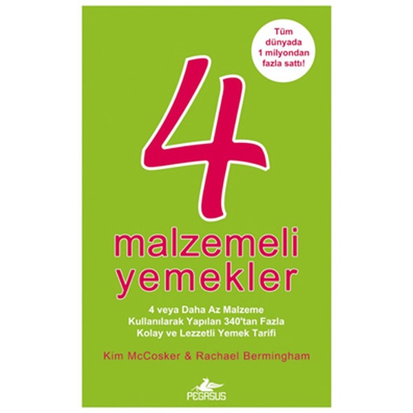 4 Malzemeli Yemekler | Pegasus (İnce Kapak)
