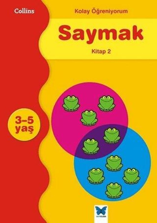 Kolay Öğreniyorum - Saymak Kitap 2 | Mavi Kelebek Yayınları (Ciltsiz)