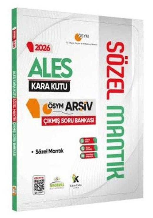 2026 ALES SÖZEL MANTIK Kara Kutu ÖSYM Çıkmış Soru Havuzu Bankası Konu Özetli Dijital Çözümlü | Karakutu Yayın (Ciltsiz)