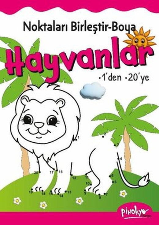 Noktaları Birleştir Boya Hayvanlar 1'den 20'ye | Pinokyo