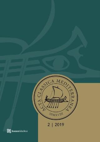 Acta Classica Mediterranea Sayı 2 - 2019