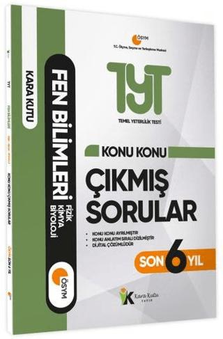 2025 YKS-TYT Fen Bilimleri Son 6 Yıl Çıkmış Sorular