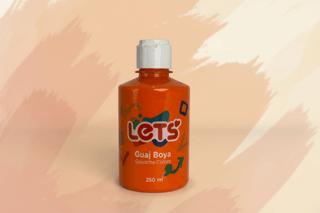 Let’s Guaj Boya Turuncu 250 ml | Lets - Resim 1