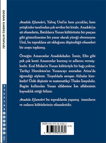 Anadolu Efsaneleri | Yapı Kredi Yayınları (İnce Kapak) - Resim 2
