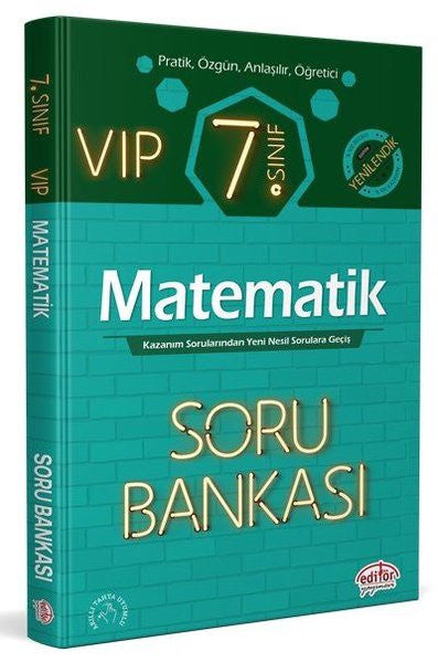 7.Sınıf VIP Matematik Soru Bankası - Kolektif kitap kapağı