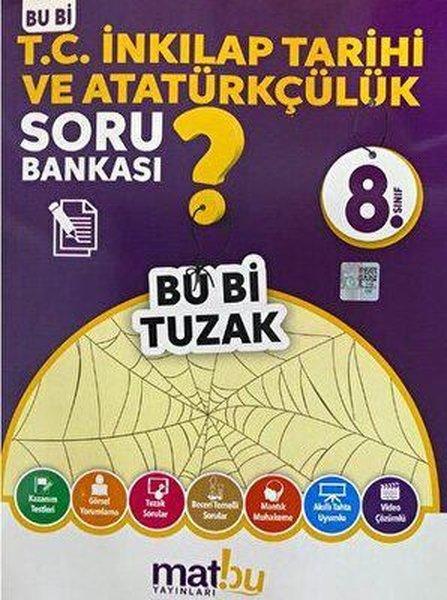 8. Sınıf T.C. İnkılap Tarihi ve Atatürkçülük Soru Bankası | Gizli Yayınları (İnce Kapak) - Resim 1
