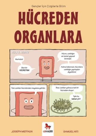 Hücreden Organlara – Gençler İçin Çizgilerle Bilim | Almidilli (Ciltsiz) - Resim 1