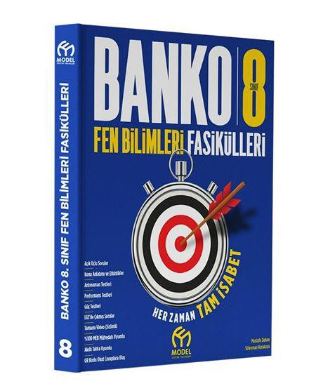 8. Sınıf Banko Fen Bilimleri Fasikülleri kitap kapağı