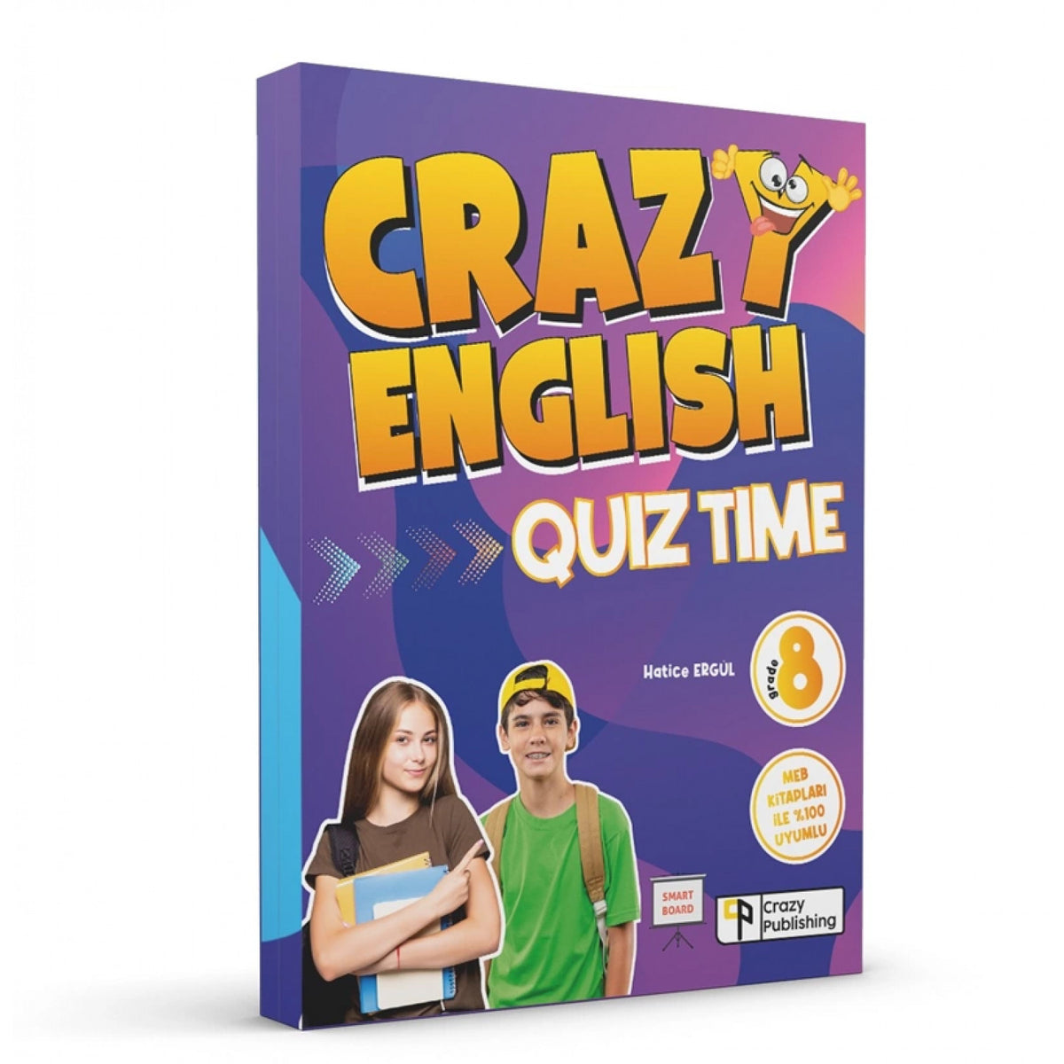 8 Sınıf Crazy English Quiz Time Yeni kitap kapağı