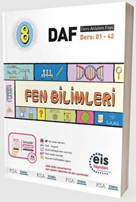8. Sınıf - DAF - Fen Bilimleri - Kolektif kitap kapağı