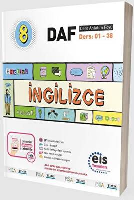 8. Sınıf - DAF - İngilizce - Kolektif kitap kapağı
