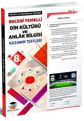 8. Sınıf Beceri Temelli Din Kültürü ve Ahlak Bilgisi Kazanım Testleri - Kolektif kitap kapağı