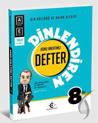 8. Sınıf Din Kültürü ve Ahlak Bilgisi Dinlendiren Defter - İzzet Eker kitap kapağı