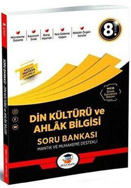 8. Sınıf Din Kültürü ve Ahlak Bilgisi Soru Bankası - Kolektif kitap kapağı