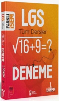 8. Sınıf Farklı İsem 1. Dönem 5 Deneme - Kolektif kitap kapağı