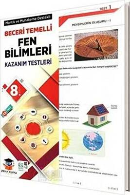 8. Sınıf Beceri Temelli Fen Bilimleri Kazanım Testleri - Kolektif kitap kapağı