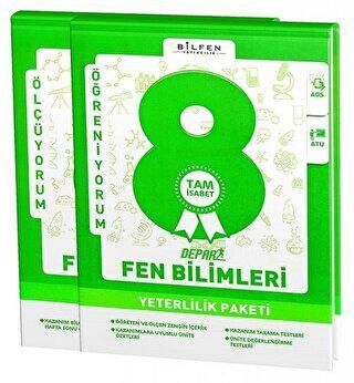 8. Sınıf Fen Bilimleri Depar Yeterlilik Paketi - Kolektif kitap kapağı