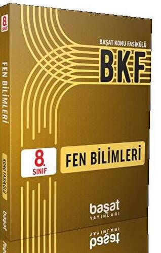 Başat Yayınları 8. Sınıf Fen Bilimleri Ders Fasikülü - Kolektif kitap kapağı