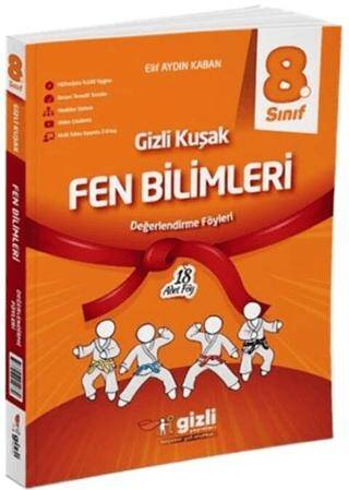 8. Sınıf LGS Fen Bilimleri Gizli Kuşak Serisi - Elif Aydın Kaban kitap kapağı