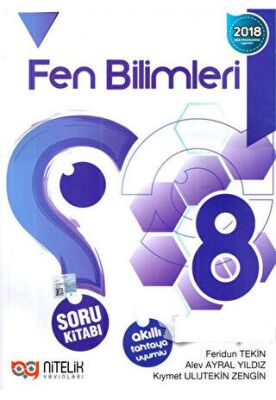 8. Sınıf Fen Bilimleri Soru Kitabı - Feridun Tekin kitap kapağı
