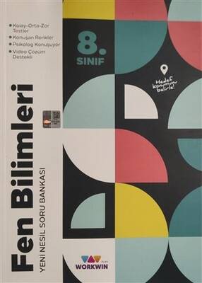 8. Sınıf Fen Bilimleri Yeni Nesil Soru Bankası - Kolektif kitap kapağı
