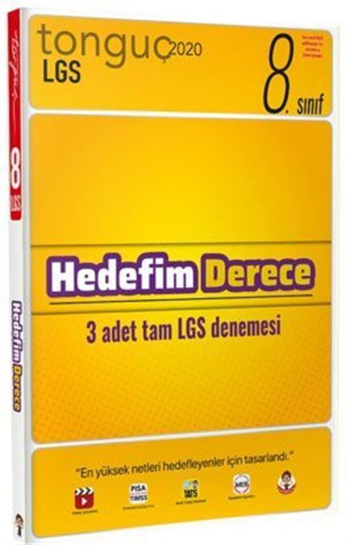 8. Sınıf Hedefim Derece Denemeleri - KOMİSYON kitap kapağı