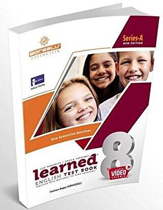 Borealis Yayıncılık 8.Sınıf Learned Test Book - Kolektif kitap kapağı