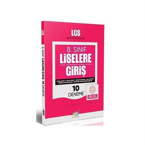 8. Sınıf LGS 10 lu Deneme Sınavı - Kolektif kitap kapağı
