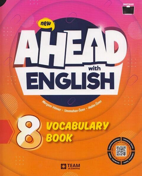 8. Sınıf LGS Ahead with English Vocabulary Book kitap kapağı