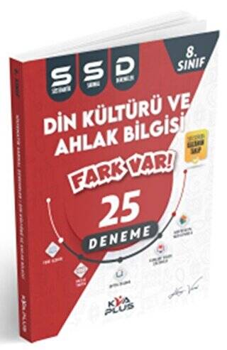 8. Sınıf LGS Din Kültürü ve Ahlak Bilgisi Fark Var 25 Deneme - Kolektif kitap kapağı