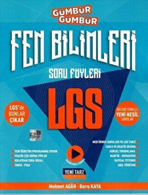 Yeni Tarz Yayınları 8. Sınıf LGS Fen Bilimleri Gümbür Gümbür Soru Föyleri - Kolektif kitap kapağı