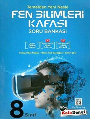 8. Sınıf LGS Fen Bilimleri Kafası Soru Bankası - Hüseyin Baki Coşkun kitap kapağı