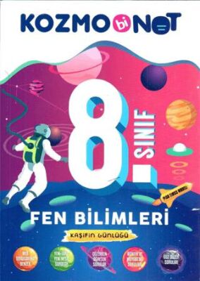 8. Sınıf Fen Bilimleri Kozmobinot Kaşifin Günlüğü Konu Anlatımı - Kolektif kitap kapağı