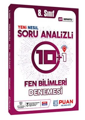 8. Sınıf LGS Fen Bilimleri Soru Analizli Deneme - Kolektif kitap kapağı