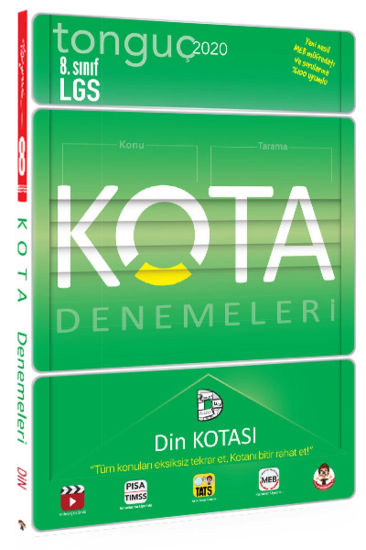 8. Sınıf Lgs Kota Konu Taramaları Din Kültürü Kotası Tonguç Akademi - Kolektif kitap kapağı