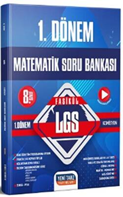 Yeni Tarz Yayınları 8. Sınıf LGS Matematik 1. Dönem Soru Bankası - Kolektif kitap kapağı