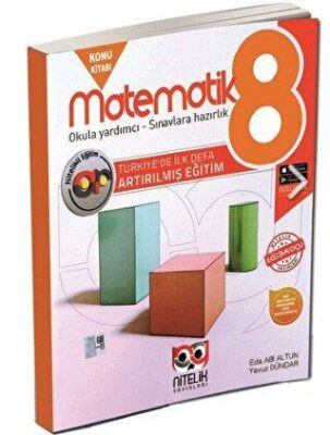 8. Sınıf LGS Matematik Artırılmış Konu Kitabı - Eda Abi Altun kitap kapağı