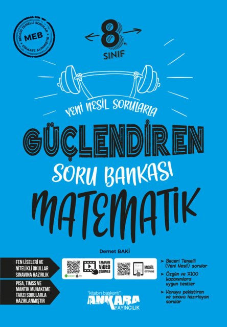 8. Sınıf LGS Matematik Güçlendiren Soru Bankası kitap kapağı