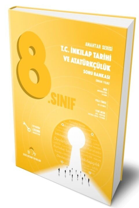 8. Sınıf LGS T.C. İnkılap Tarihi ve Atatürkçülük Soru Bankası Ders Ortamı Yayınları - Kolektif kitap kapağı