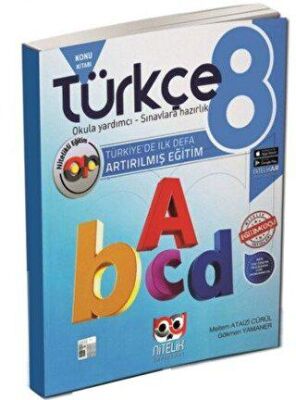 8. Sınıf LGS Türkçe Artırılmış Konu Kitabı - Meltem Ataizi Cürül kitap kapağı