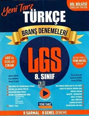 8. Sınıf LGS Türkçe Branş Denemeleri - Kolektif kitap kapağı