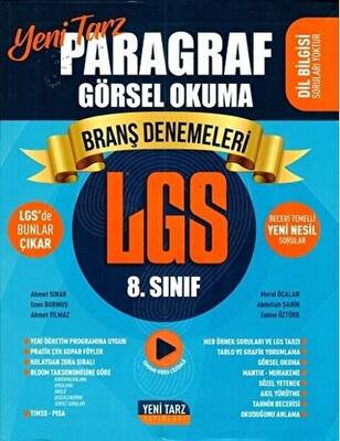 8.Sınıf LGS Paragraf Görsel Okuma Branş Deneme - Kolektif kitap kapağı
