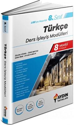 8. Sınıf Türkçe Ders İşleyiş Modülleri - Kolektif kitap kapağı