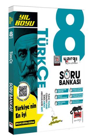 Yargı 8.Sınıf LGS Türkçe Yıl Boyu Soru Bankası Yargı Yayınları - Kolektif kitap kapağı