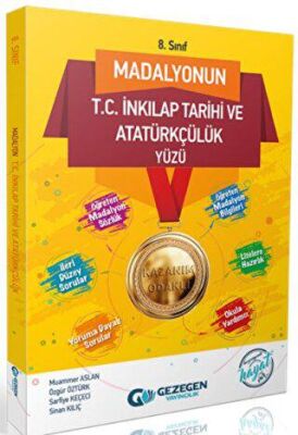 8. Sınıf Madalyonun T.C. İnkılap Tarihi ve Atatürkçülük Yüzü - Muammer Aslan kitap kapağı