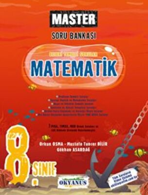 8. Sınıf Master Matematik Soru Bankası - Kolektif kitap kapağı
