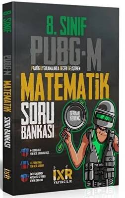 8. Sınıf Matematik PUBG-M Soru Bankası - Serkan Kebenç kitap kapağı