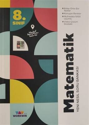 8. Sınıf Matematik Yeni Nesil Soru Bankası - Kolektif kitap kapağı