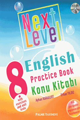 Palme 8. Sınıf Next Level English Practice Book Konu Kitabı - Kolektif kitap kapağı